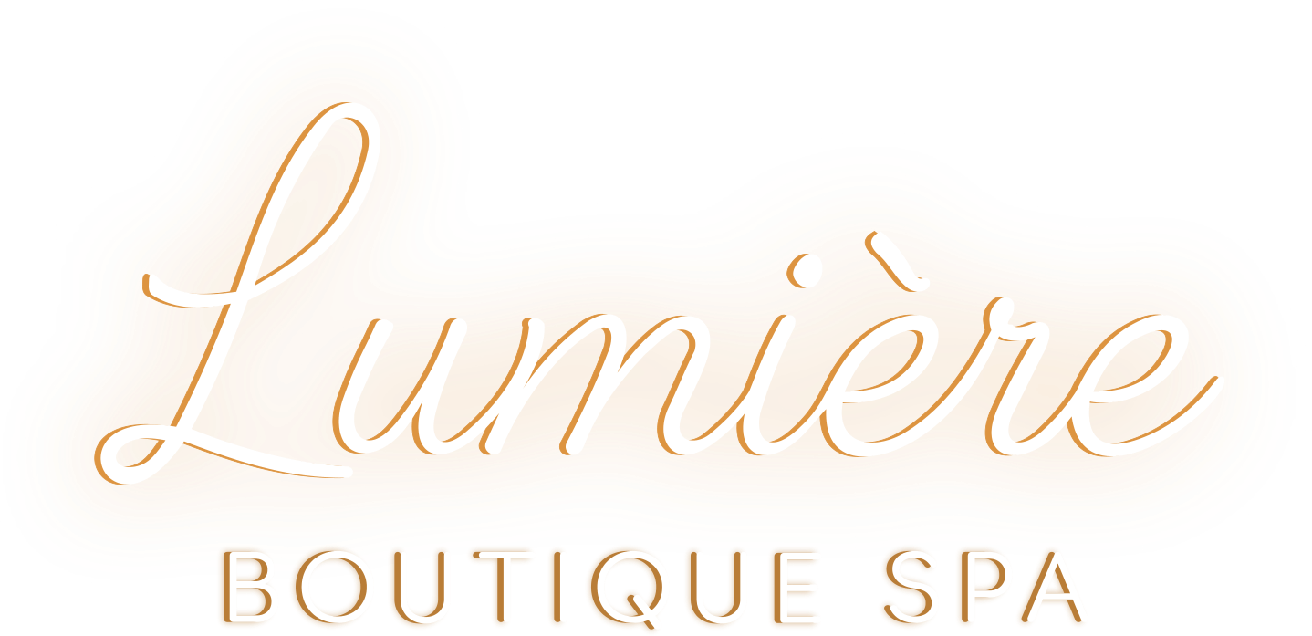 Lumière Boutique Spa – logotipo versión blanca